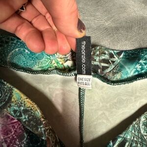 Psychedelic geometry shorts